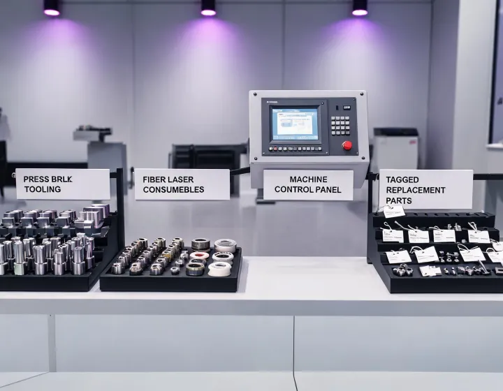 Press brake tooling and fiber laser equipment catalog
